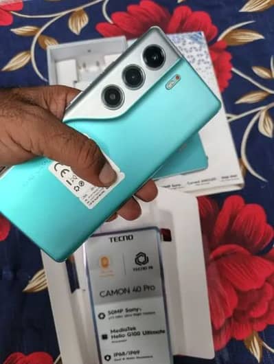 tecno camon 40 pro 8GB RAM 128 GB memory 0325/7593/127