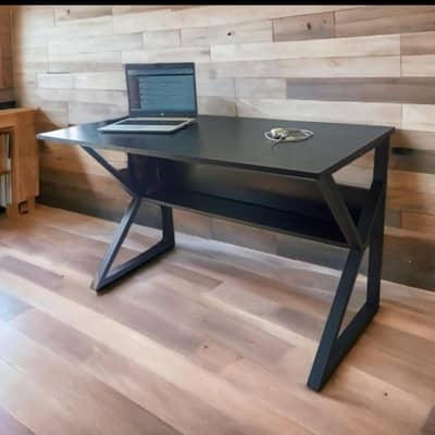 study table computer table wood table iron table