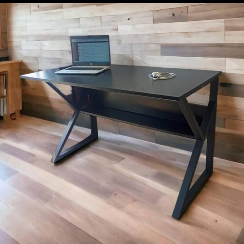 study table computer table wood table iron table 0