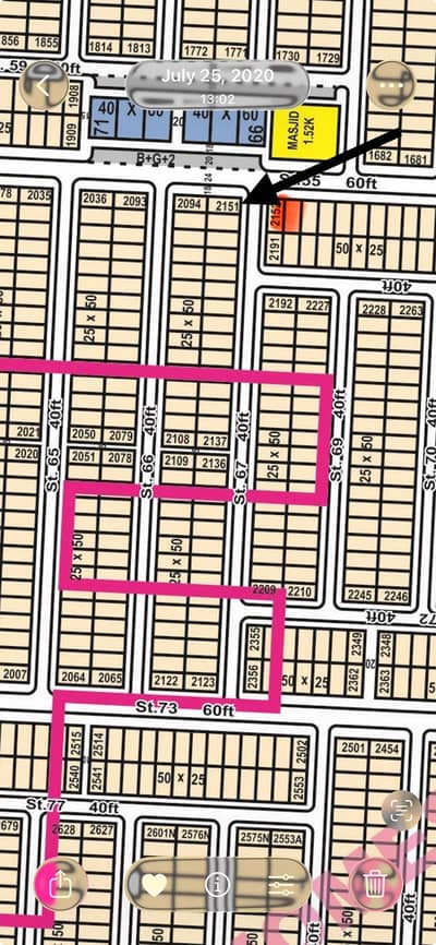 Buy your ideal 1250 Square Feet Residential Plot in a prime location of Islamabad