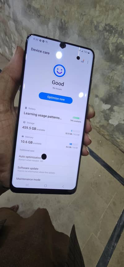 samsung Galaxy S20 Ultra" 16GB ; 512GB "Read add plz" camery off