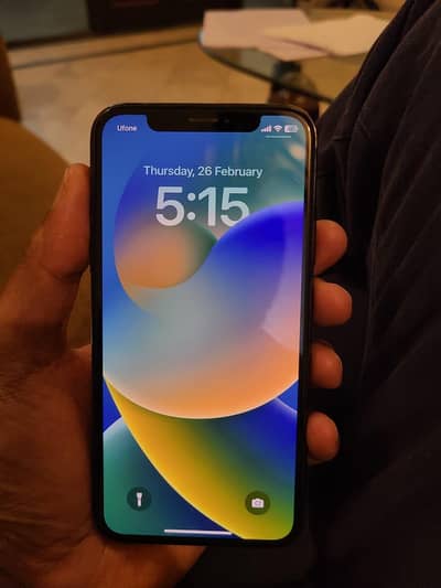 Official PTA Approved iPhone X 256GB for sale
