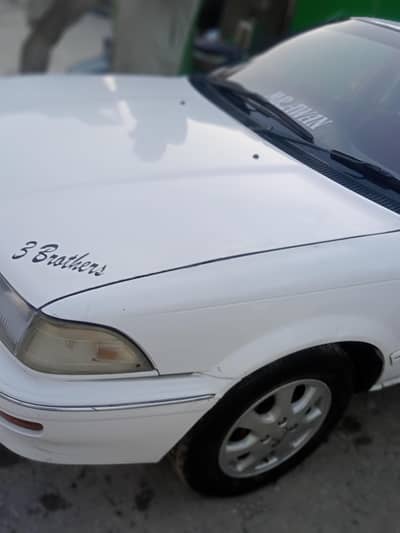 Toyota Corolla 88 1993 import 1993 Reg London model mehroon interior