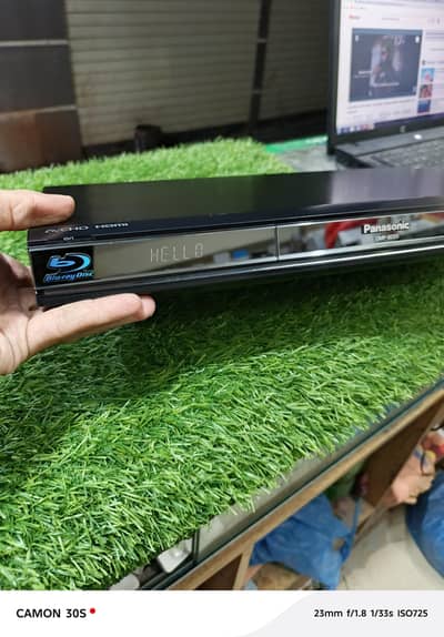 Panasonic DMP-BD55 BlueRay Dics Player 7.1 Channel Audio UK imported