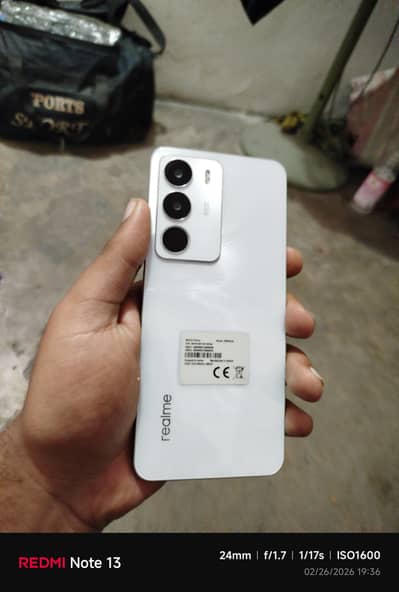 Realme C71 with box all accessories