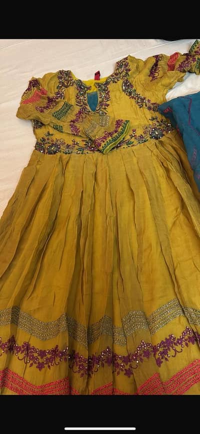 Embroided Raw silk Suit