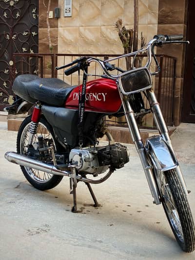 United 70CC for sale with All genuine parts