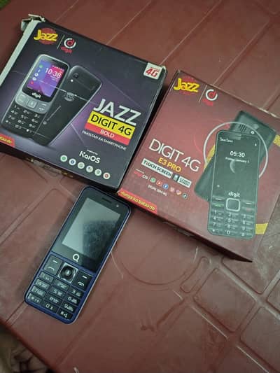Jazz Digit and 4g Qmobile