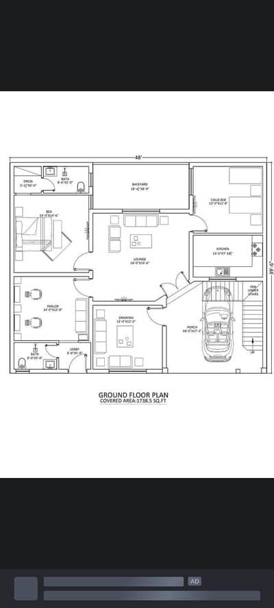 House Map / Naqsha Design – 2D & 3D (Architect) and online services