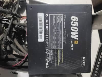 Cooler Master Gaming pc case, with nzxt 650w power supply