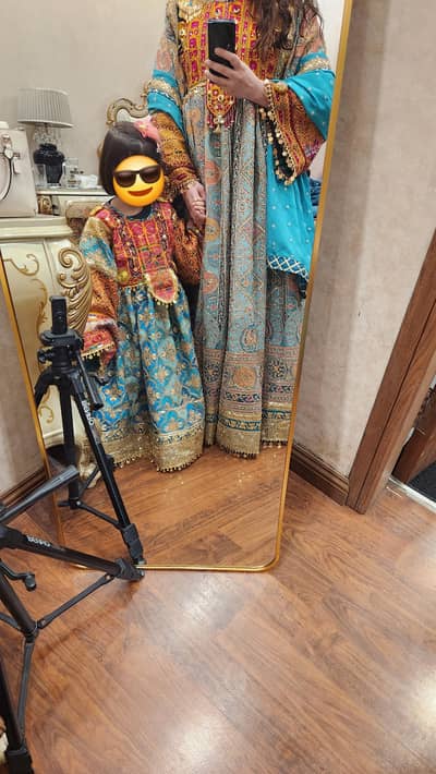 Fancy Pathani dress mum and mini