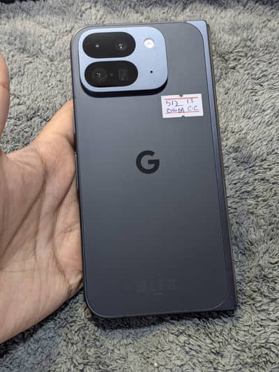 pixel 9 pro fold 512gb 15 battery cycles