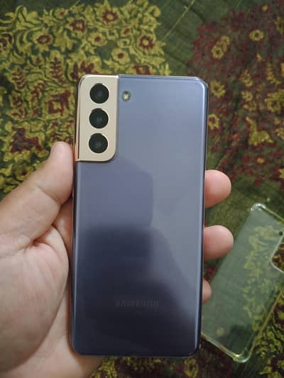 s21 8/256 official approvaed purple gold color