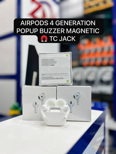AirPods 4th Gen – Popup Buzzer, Magnetic TC Jack