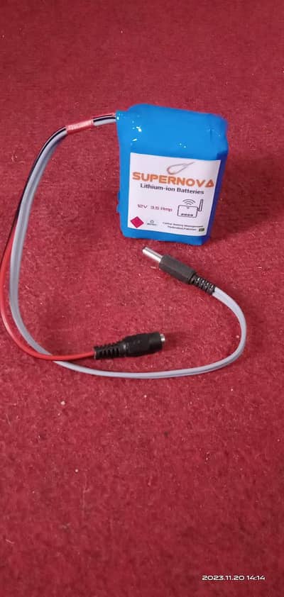 12V 6 Ampere power bank UPS for Wifi Router & CCtv Camera