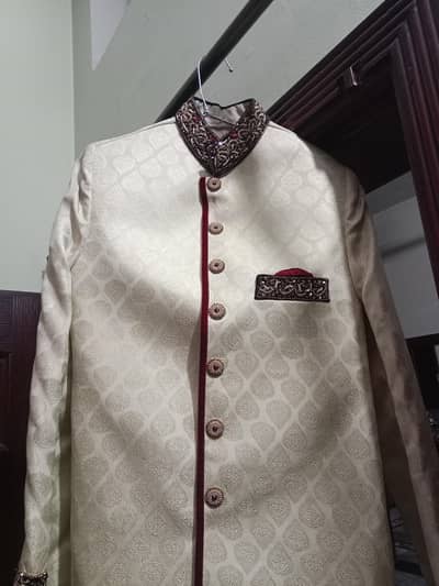 sherwani with shoes