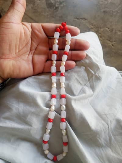 new tasbiiii Marjan . motti and white haqeek