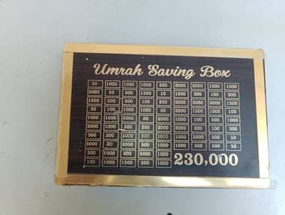 Umrah saving box