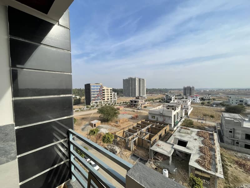 2 BED ATTACHED BATH FULLY FURNISHED ULTRA LUXURY APARTMENT AVAILABLE FOR SALE IN TOPCITY-1 ISLAMABAD 23