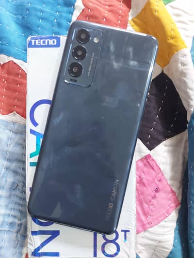 Tecno Camon 18t 4+4/128 With box exchange possible