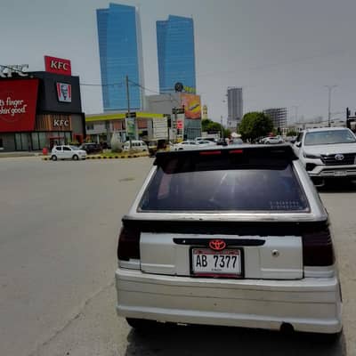 My Toyota starlet in good condion