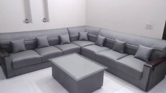 7 seater L shaped sofa