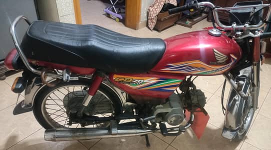 HONDA CD 70 FOR SALE IN GENUINE CONDITION 2020 MODEL