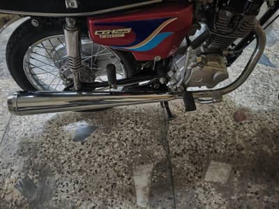 Honda 125 senkie scilencer