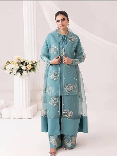 Aqua Bloom Lilen 3pc Dress