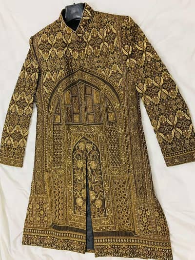 shadi sherwani embroidery