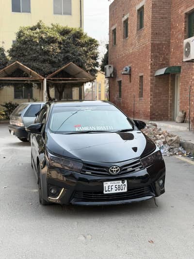 Corolla Xli 15 model convert to gli