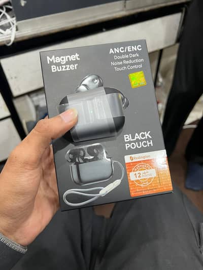 Magnet buzzer airpods pro black
