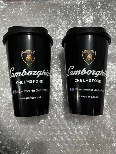 Lamborghini Merchandise Chelmsford Travel Mug  UK Dealer Edition
