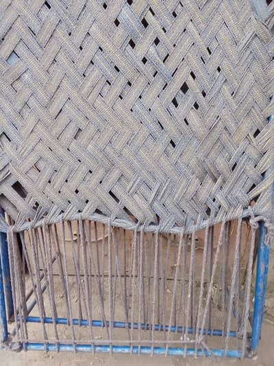 Heavy duty gas pipe charpai