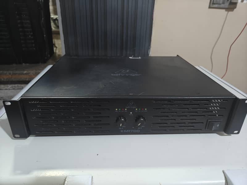 km1700 behringer amplifier 0