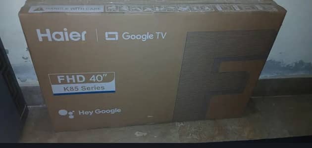 40 inch Haier LED Tv Available New model Google Tv