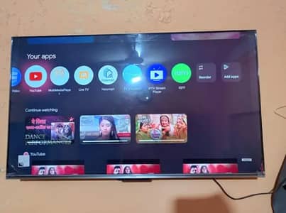 Google Tv Haier 50 inch LED Tv O3O24O36462