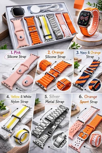 Special Deal – Smart Watch + 6 Premium Bands | Limited Time Offer