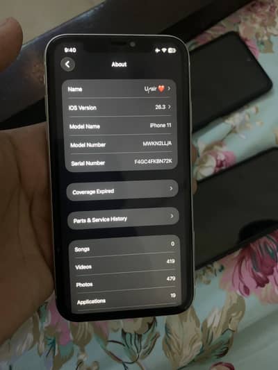 Iphone 11 non pta and back camera water damaged