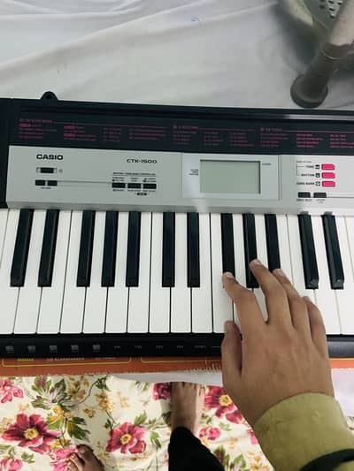 Casio piano CTK-1500 61keys keyboard