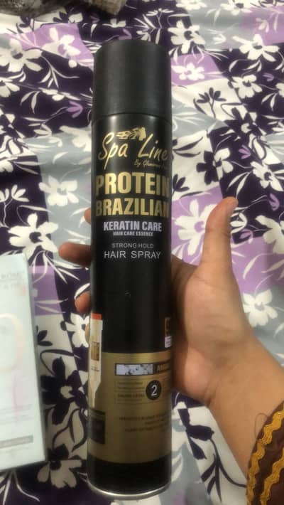 Hair Style fixing spray
