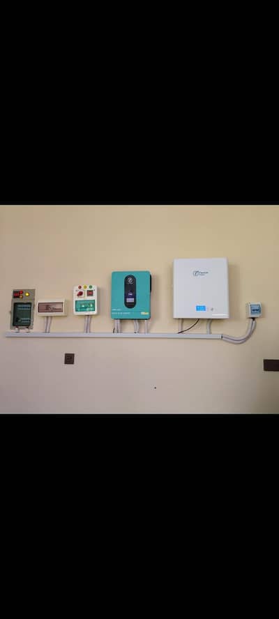 hybrid inverter & lithium battery. . .