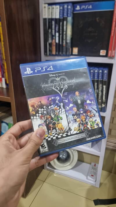 Kingdom Hearts HD remastered Ps4 game disc