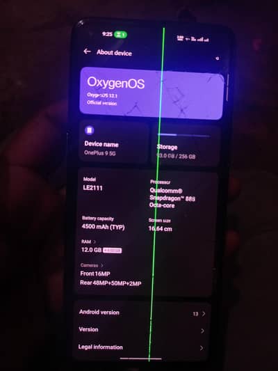 oneplus 9 5g 12+12/256