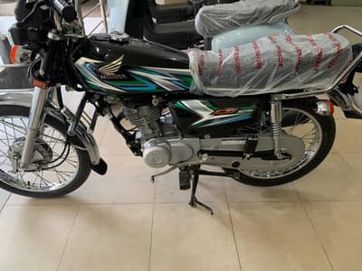 honda 125 black colour