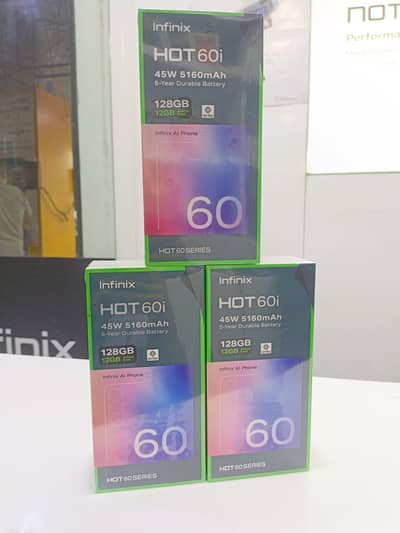 HOT 60i 6+6/128 GB Box pack