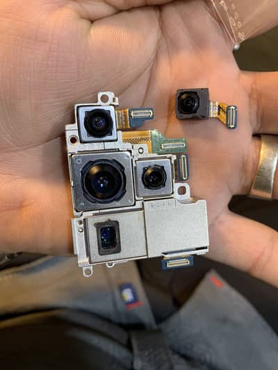 Samsung s22 eltra front back cameras