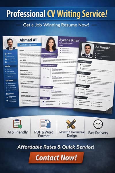 Professional CV / Resume Writing Service – Get Hired Fast!