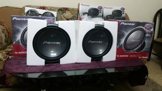 Pioneer SPL Woofers TS-W3003D4 (Pair) for sale