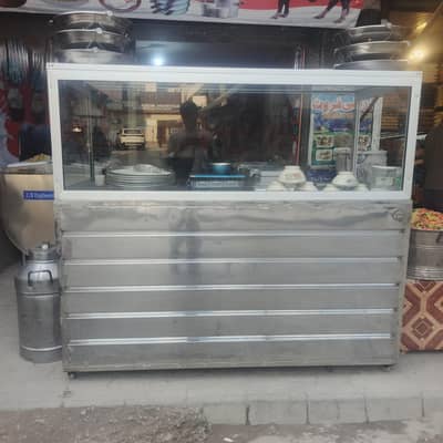 milke shop counter for sale